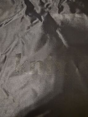 ​KNIX Catalyst Empty Black Zippered  Delicates Wash Bag Pouch 13x11
